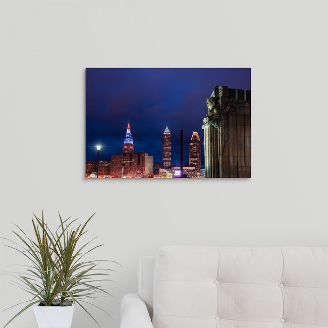 The Cleveland Guardian Canvas Print
